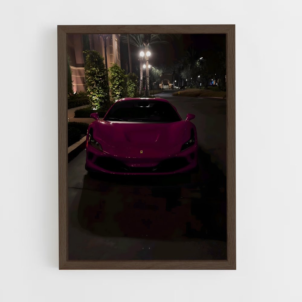 Poster Pink Dream Machine – affiche Ferrari (vue 5)